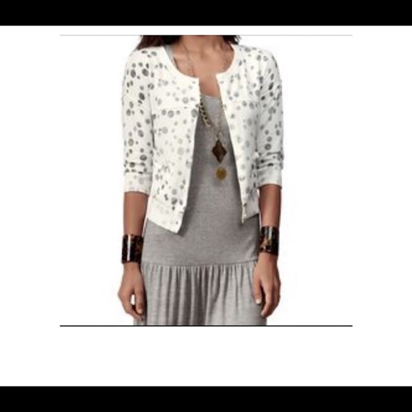 CAbi Sweaters - CAbi Dottie inside out cardigan style #875, Large